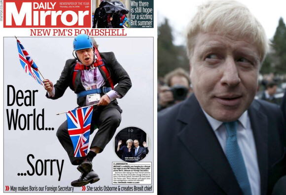 Brexit-Boris har fornærmet «halve verden»